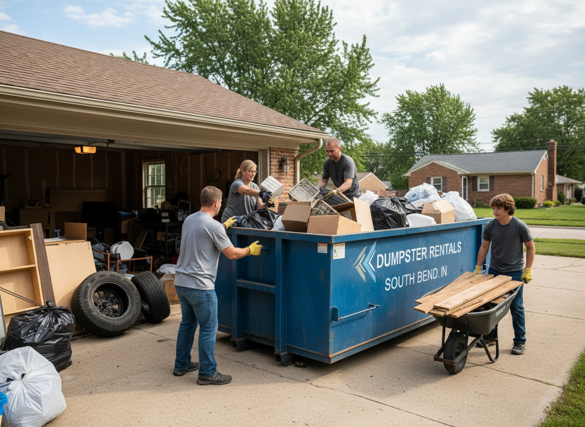 What Size Dumpster Do You Need for a Garage Cleanout?